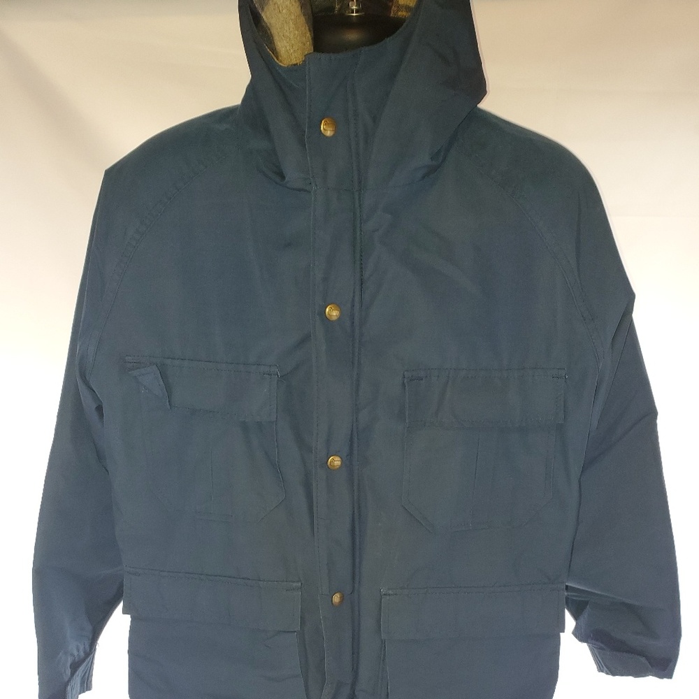Woolrich Medium Mens Coat Parka Wool Lining
